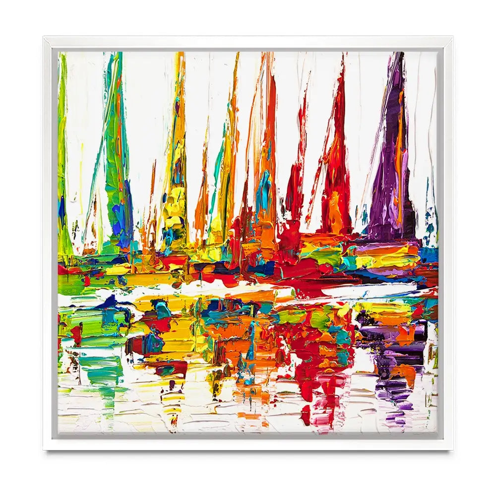 Sail With Me Oversized Canvas Print Sail With Me Oversized Canvas Print wall art product Osnat Tzadok