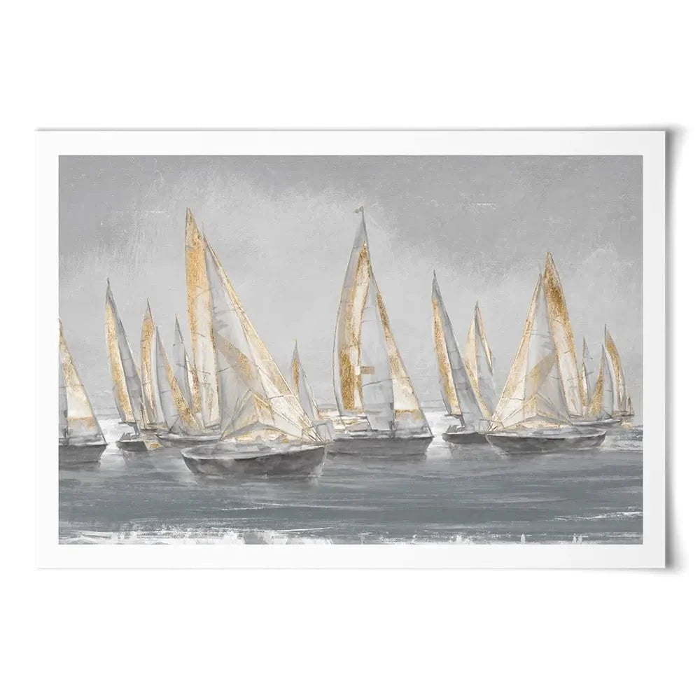 Sailing Horizon Art Print Sailing Horizon Art Print wall art product Studio W