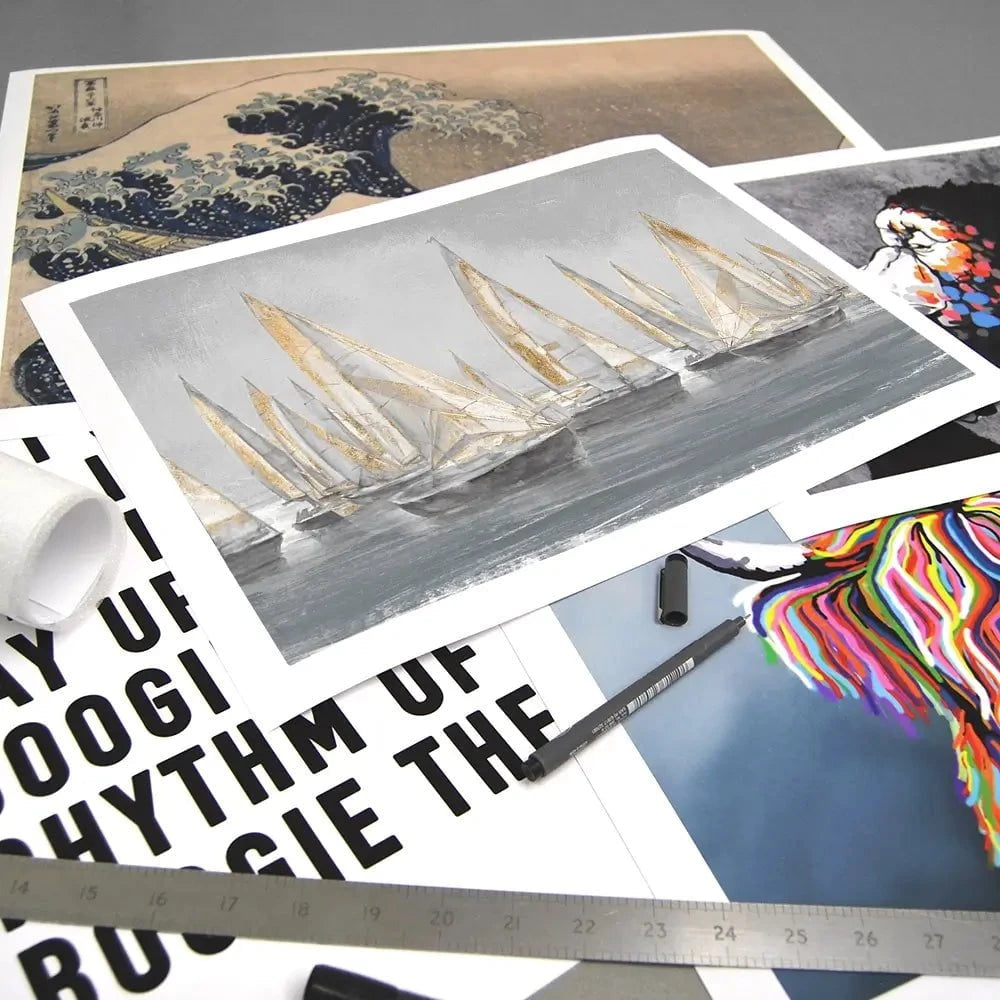 Sailing Horizon Art Print Sailing Horizon Art Print wall art product Studio W