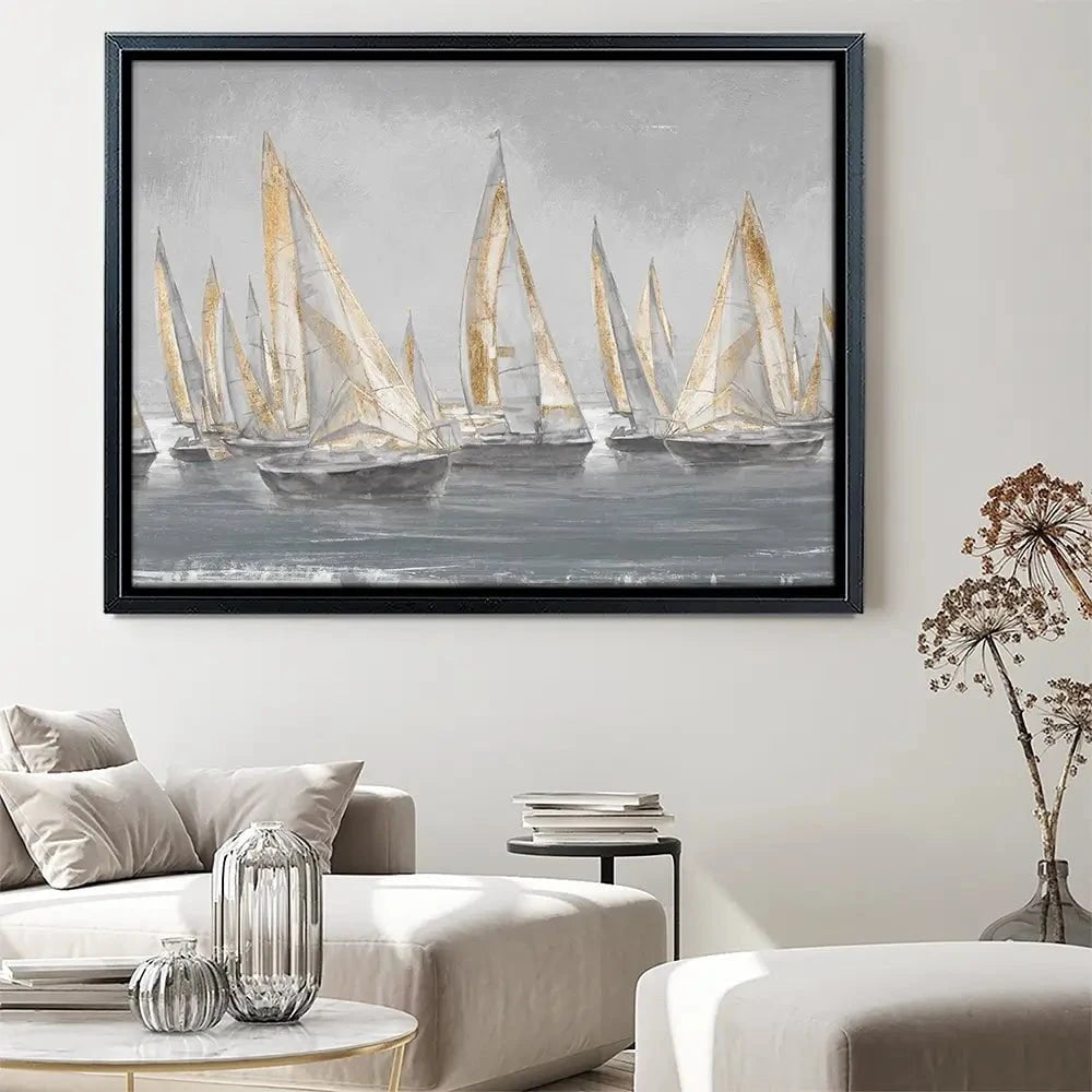Sailing Horizon Canvas Print Sailing Horizon Canvas Print wall art product Studio W