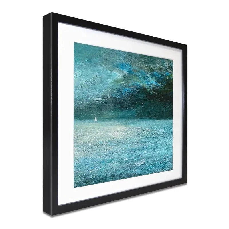 Sailing Into Darkness Framed Art Print Sailing Into Darkness Framed Art Print wall art product Craig Askew