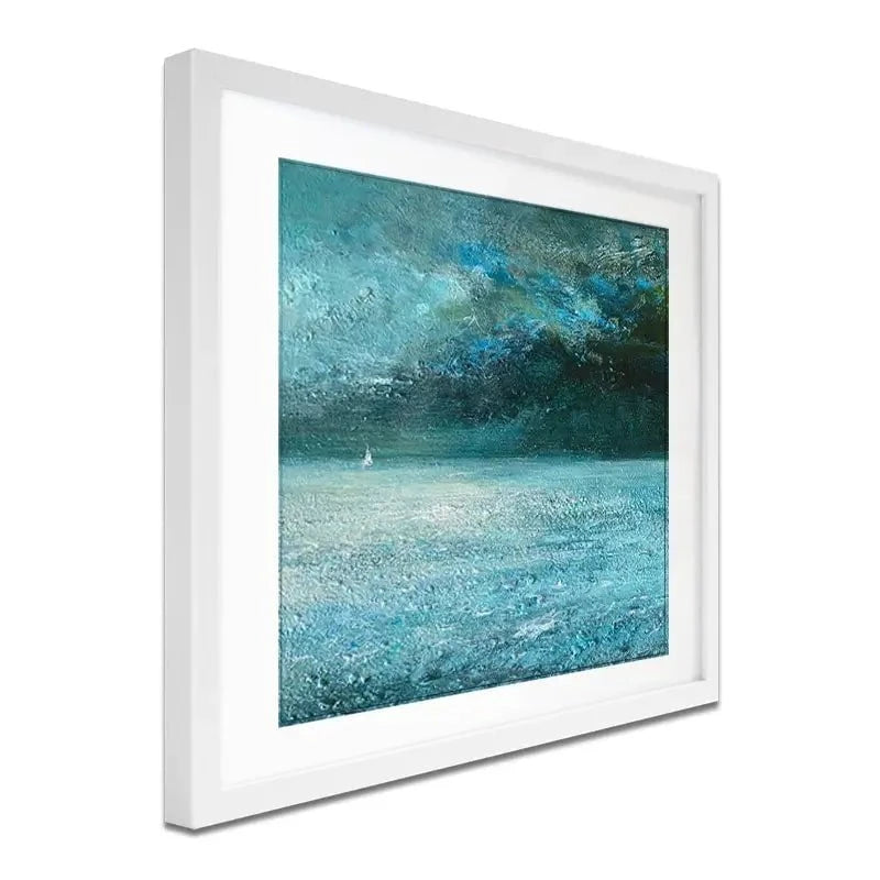 Sailing Into Darkness Framed Art Print Sailing Into Darkness Framed Art Print wall art product Craig Askew