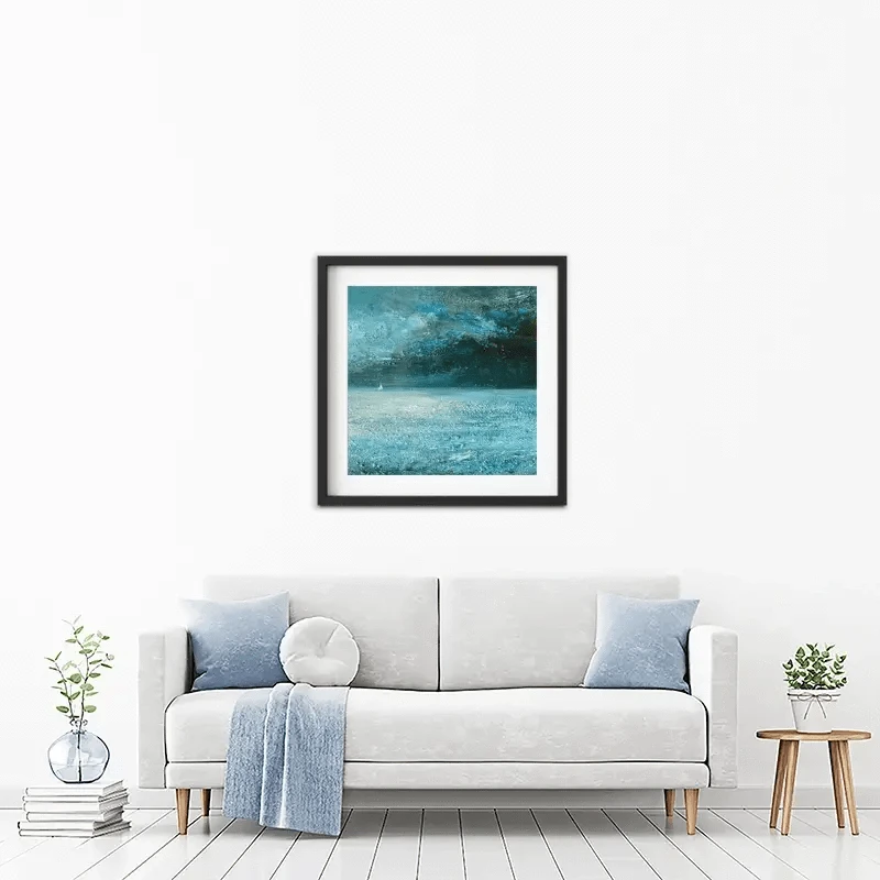 Sailing Into Darkness Framed Art Print Sailing Into Darkness Framed Art Print wall art product Craig Askew
