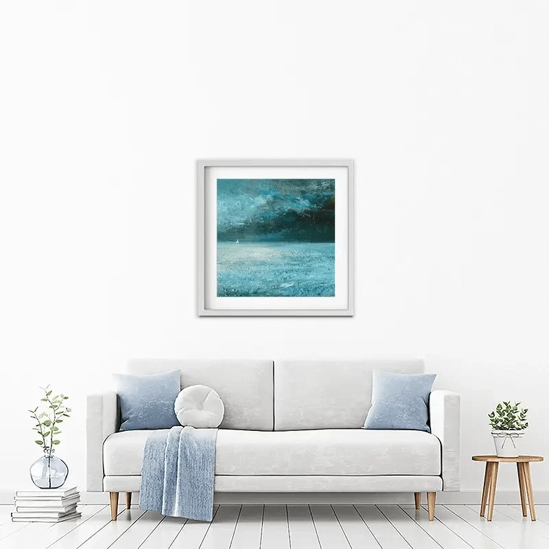 Sailing Into Darkness Framed Art Print Sailing Into Darkness Framed Art Print wall art product Craig Askew