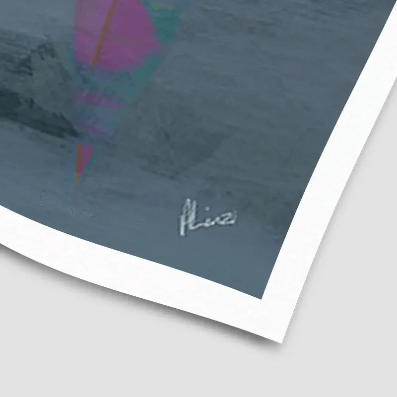 Sailing Landscape Art Print Sailing Landscape Art Print wall art product Aimee Linzi