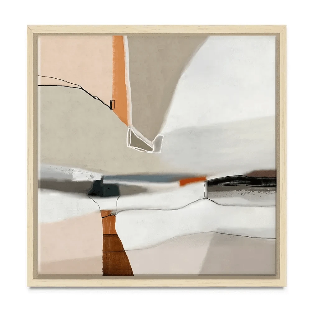 Sailing Solo Square Canvas Print Sailing Solo Square Canvas Print wall art product Roberto Moro