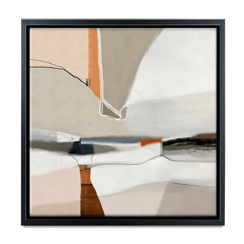 Sailing Solo Square Canvas Print Sailing Solo Square Canvas Print wall art product Roberto Moro