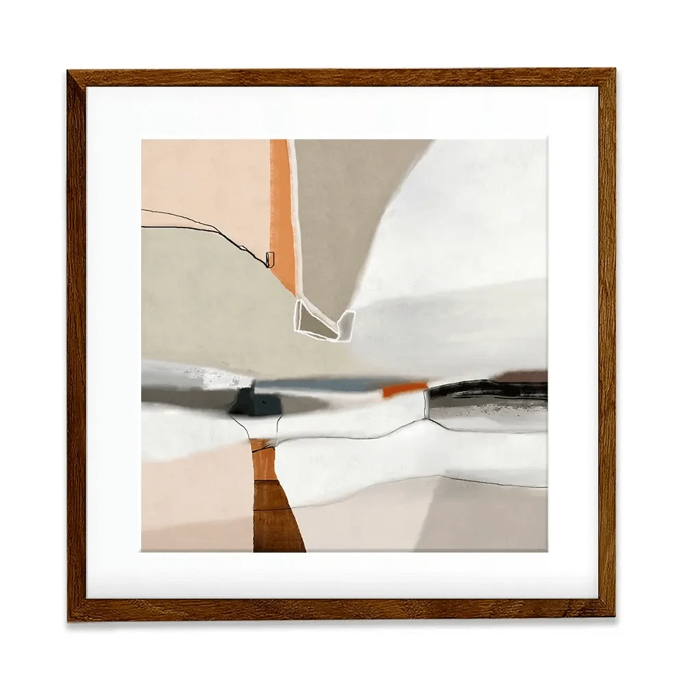 Sailing Solo Square Framed Art Print Sailing Solo Square Framed Art Print wall art product Roberto Moro