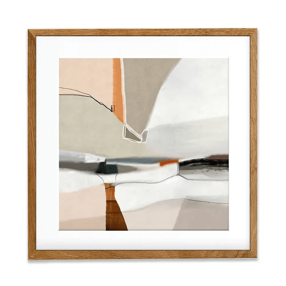 Sailing Solo Square Framed Art Print Sailing Solo Square Framed Art Print wall art product Roberto Moro