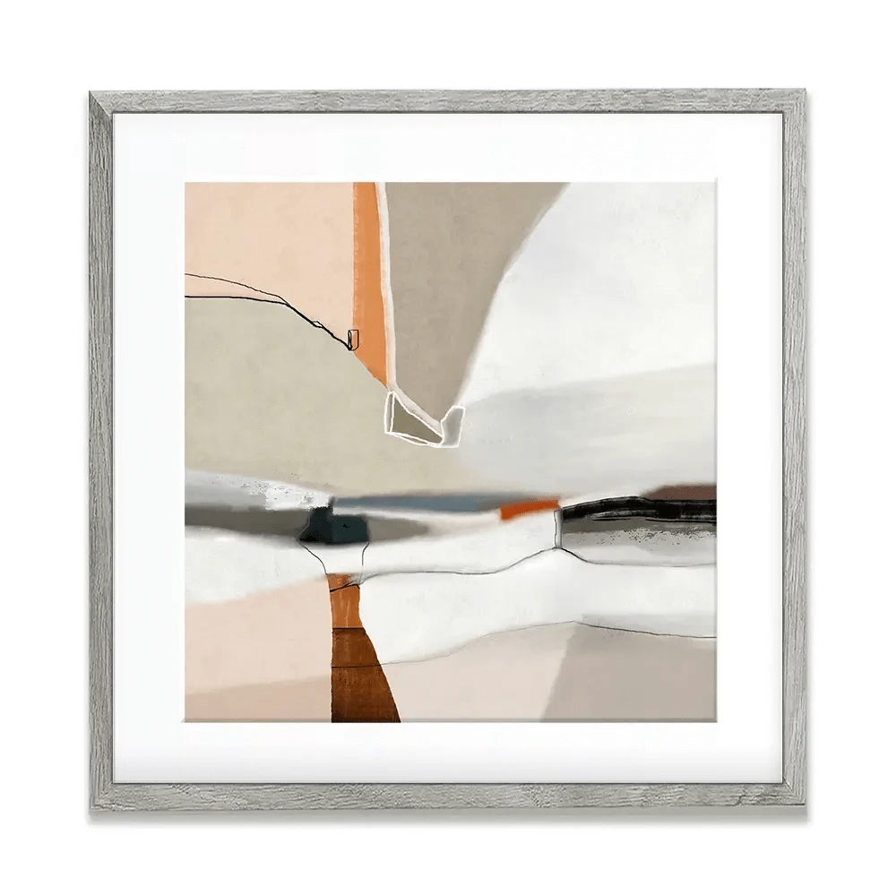 Sailing Solo Square Framed Art Print Sailing Solo Square Framed Art Print wall art product Roberto Moro