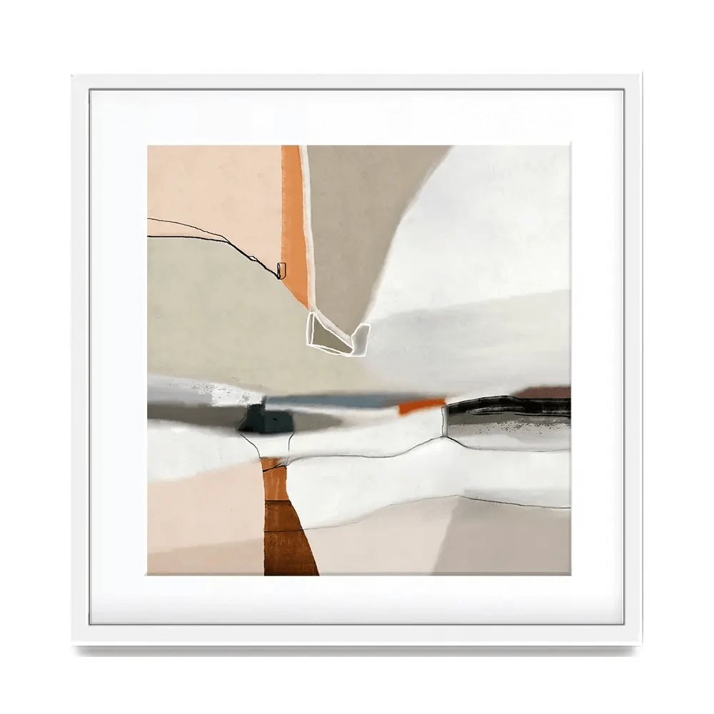 Sailing Solo Square Framed Art Print Sailing Solo Square Framed Art Print wall art product Roberto Moro