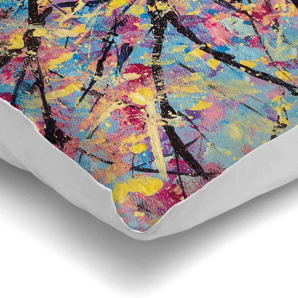 Sakura In Bloom Cushion Sakura In Bloom Cushion wall art product Art Print Shop