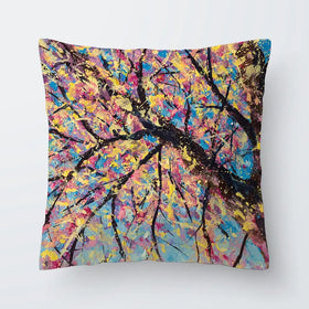 Sakura In Bloom Cushion Sakura In Bloom Cushion wall art product Art Print Shop