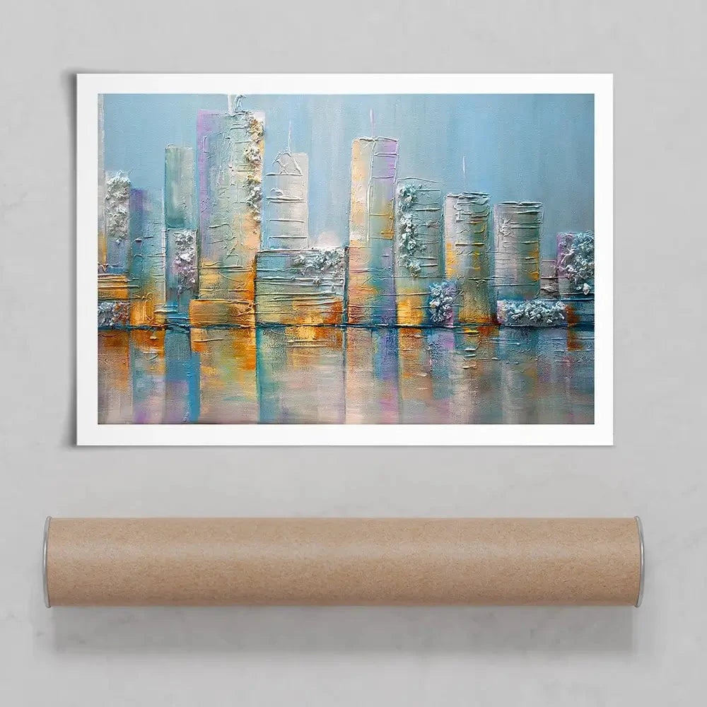 Salt City Art Print Salt City Art Print wall art product Osnat Tzadok