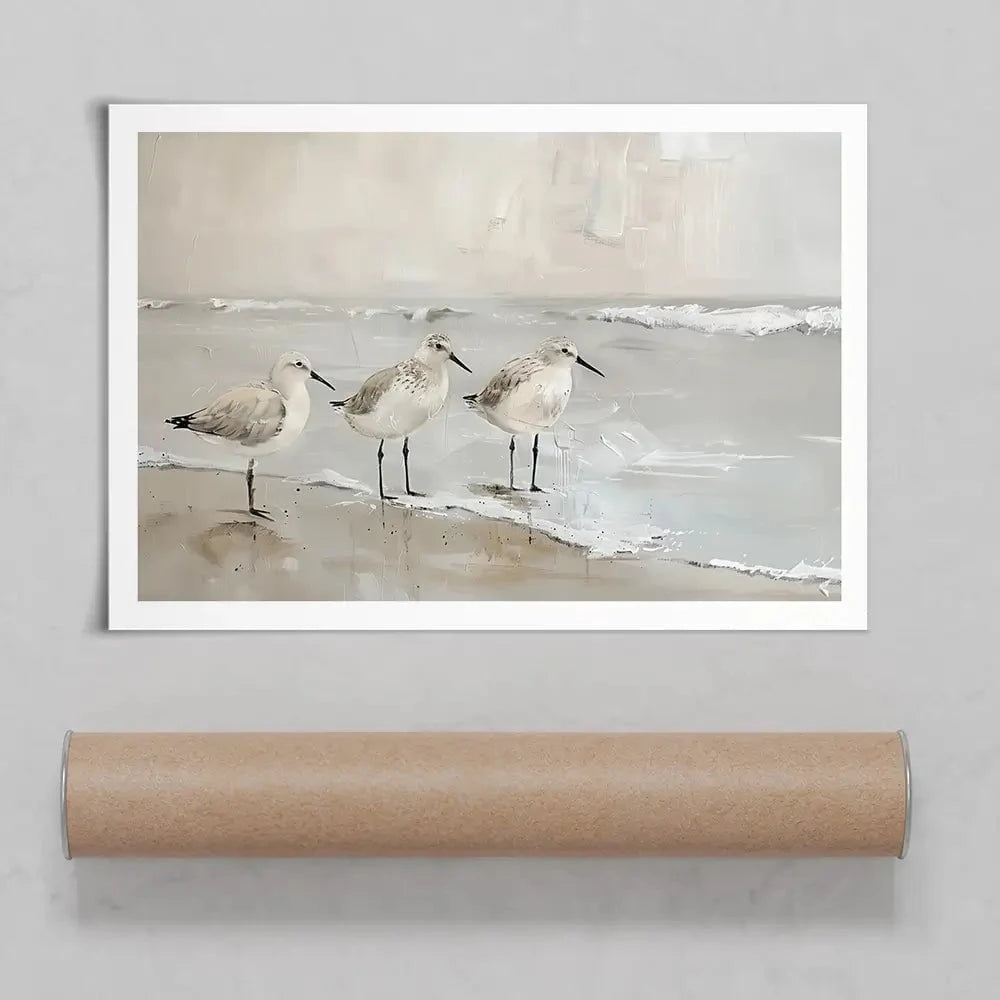 Sandpiper Beach Art Print Sandpiper Beach Art Print wall art product Arlington Prints - Independent