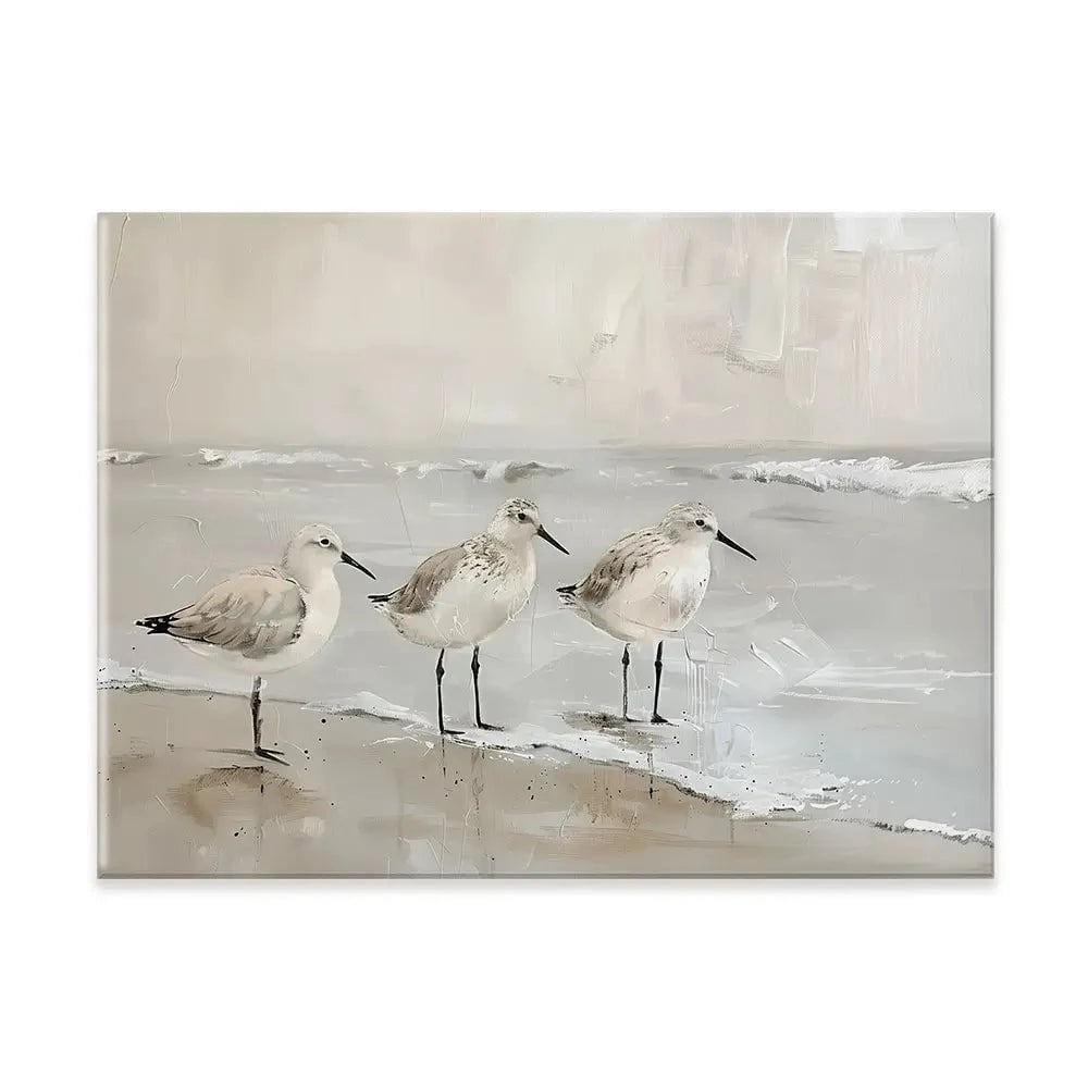Sandpiper Beach Canvas Print Sandpiper Beach Canvas Print wall art product Arlington Prints - Independent