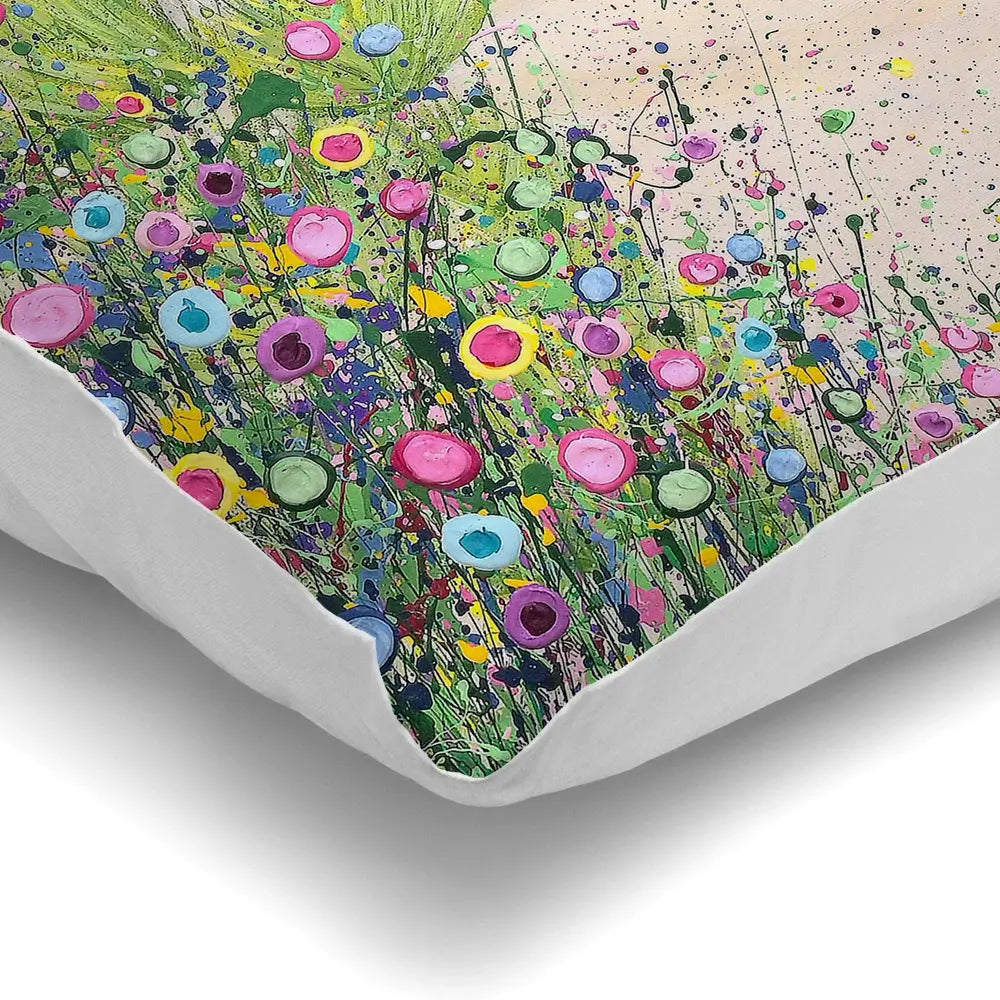 Sandy Toes And Salty Kisses Cushion Sandy Toes And Salty Kisses Cushion wall art product Jo Gough