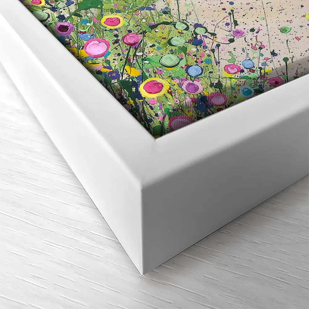 Sandy Toes And Salty Kisses Oversized Canvas Print Sandy Toes And Salty Kisses Oversized Canvas Print wall art product Jo Gough