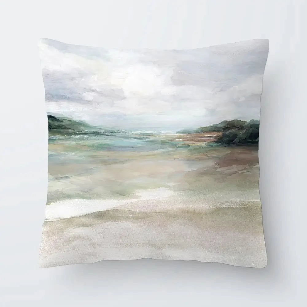 Sandy Waters Edge Cushion Sandy Waters Edge Cushion wall art product Carol Robinson