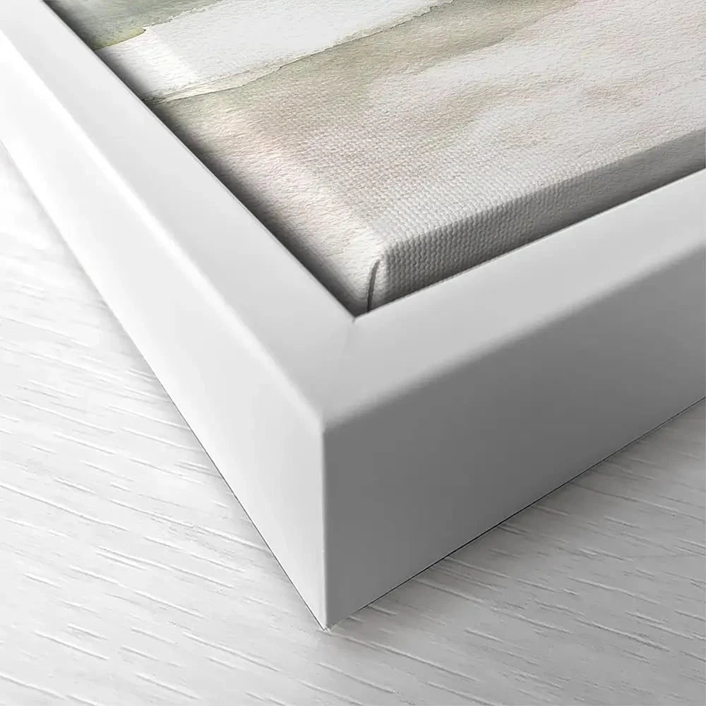 Sandy Waters Edge Square Canvas Print Sandy Waters Edge Square Canvas Print wall art product Carol Robinson