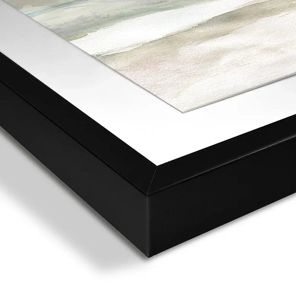 Sandy Waters Edge Square Framed Art Print Sandy Waters Edge Square Framed Art Print wall art product Carol Robinson