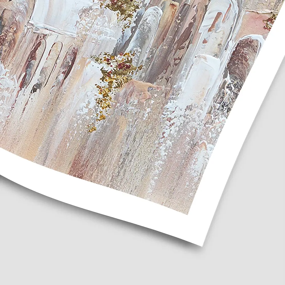 Santorini Oia Dreams Square Art Print Santorini Oia Dreams Square Art Print wall art product Art Print Shop