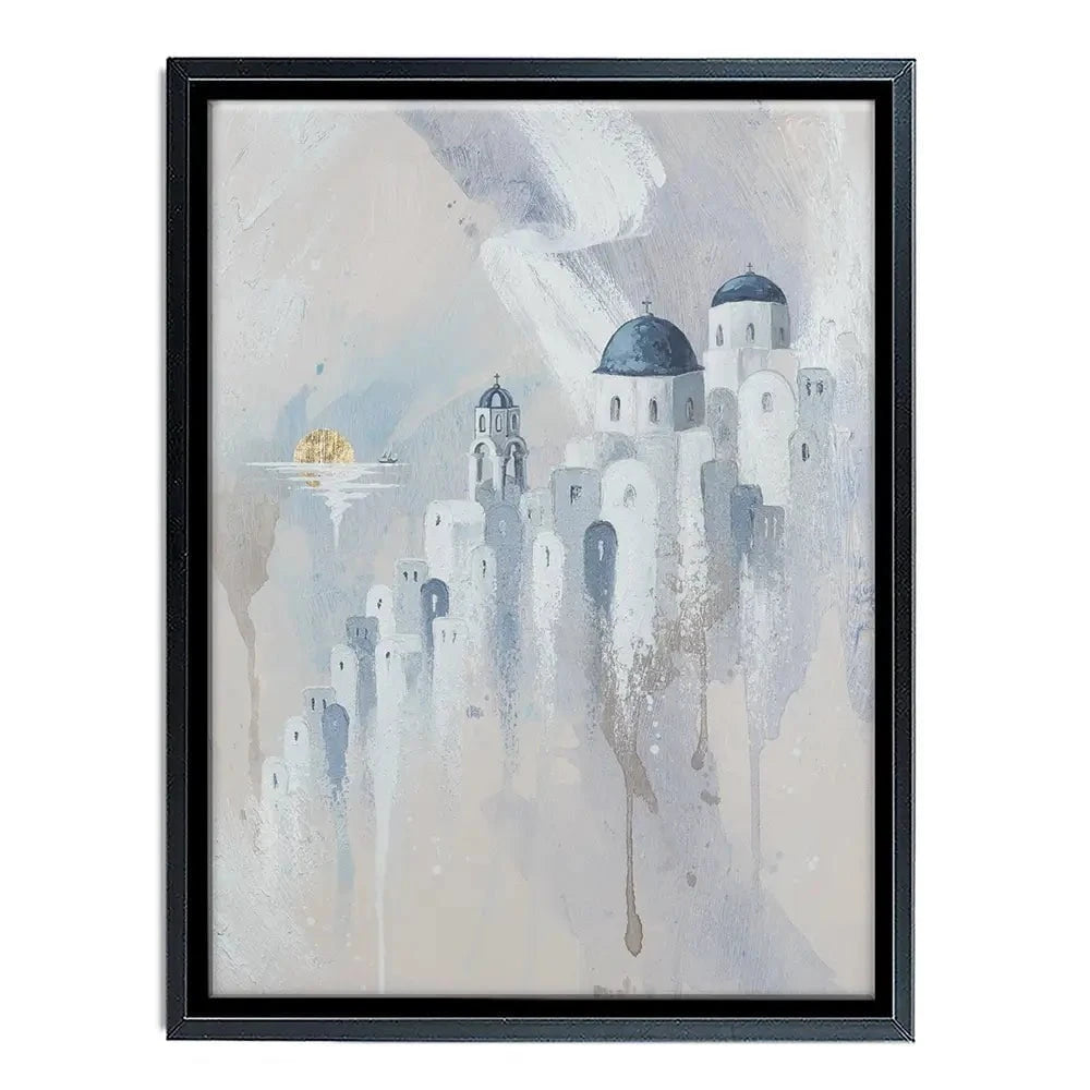 Santorini Paradise Canvas Print Santorini Paradise Canvas Print wall art product Isabella Karolewicz