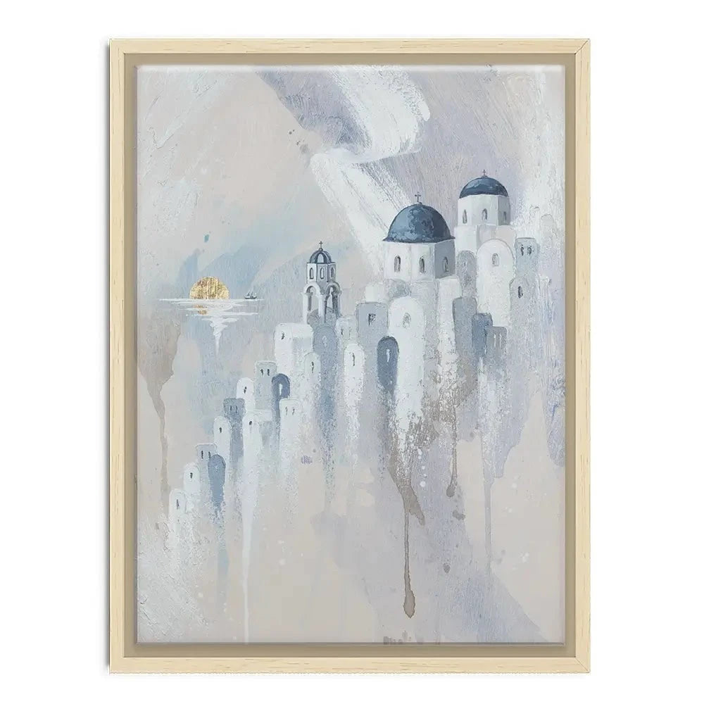 Santorini Paradise Canvas Print Santorini Paradise Canvas Print wall art product Isabella Karolewicz