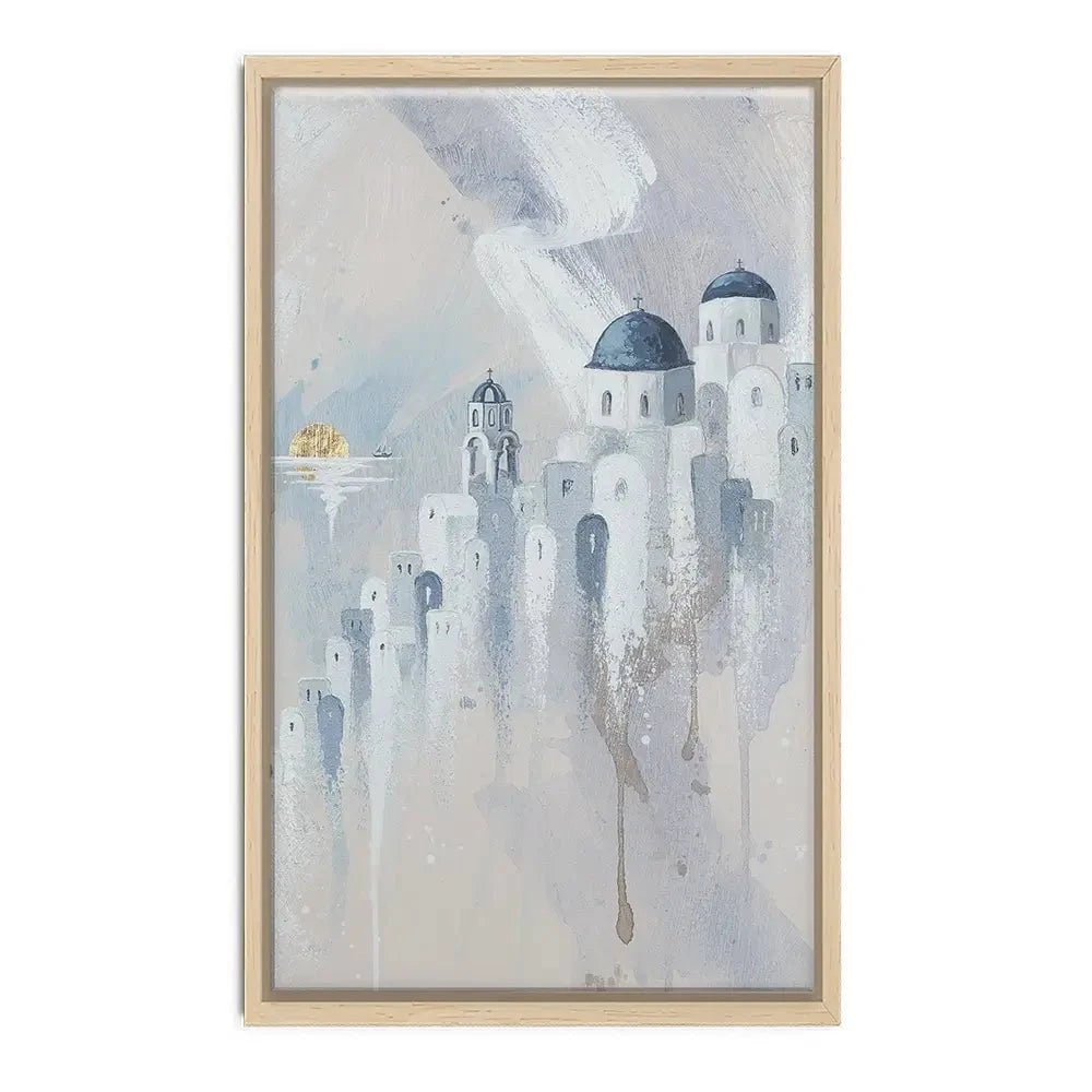 Santorini Paradise Canvas Print Santorini Paradise Canvas Print wall art product Isabella Karolewicz