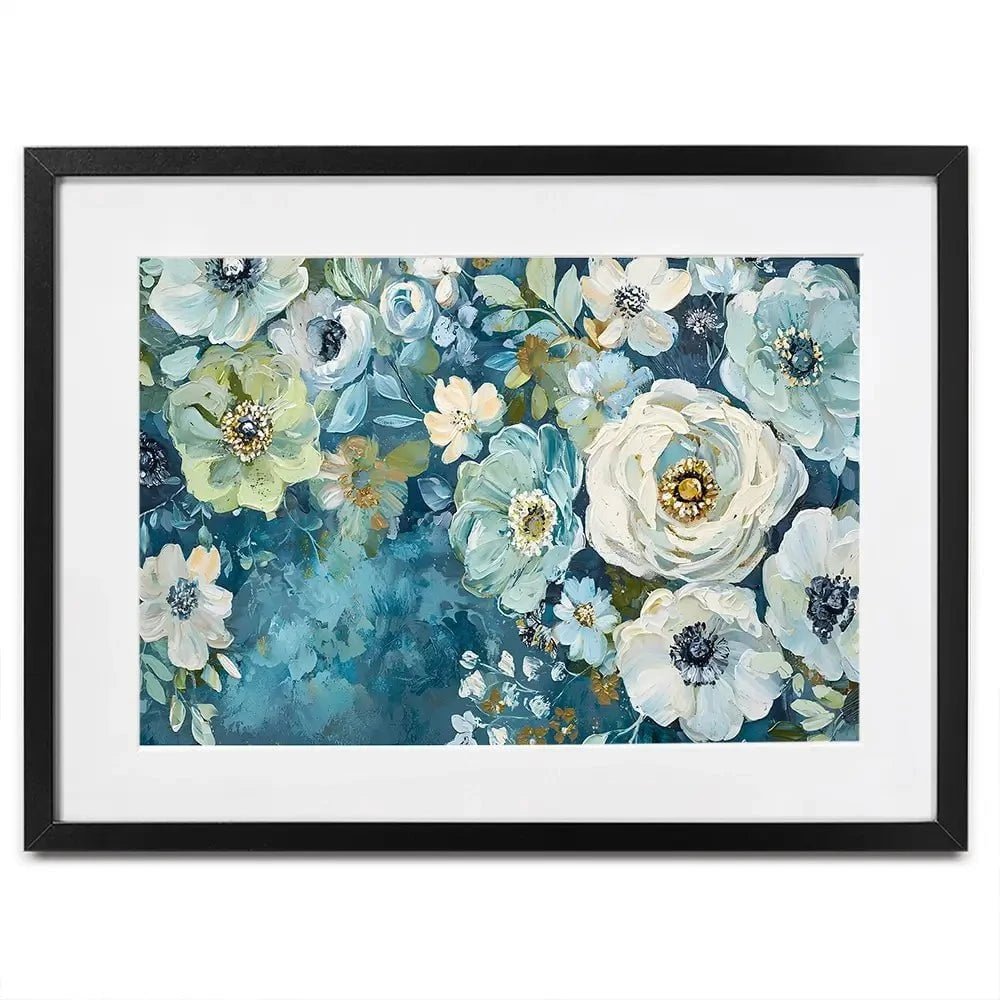 Sapphire Moments Framed Art Print Sapphire Moments Framed Art Print wall art product Franklyn Gregory - Independent