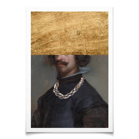 Sassy Master Art Print Sassy Master Art Print wall art product Jennifer Goldberger