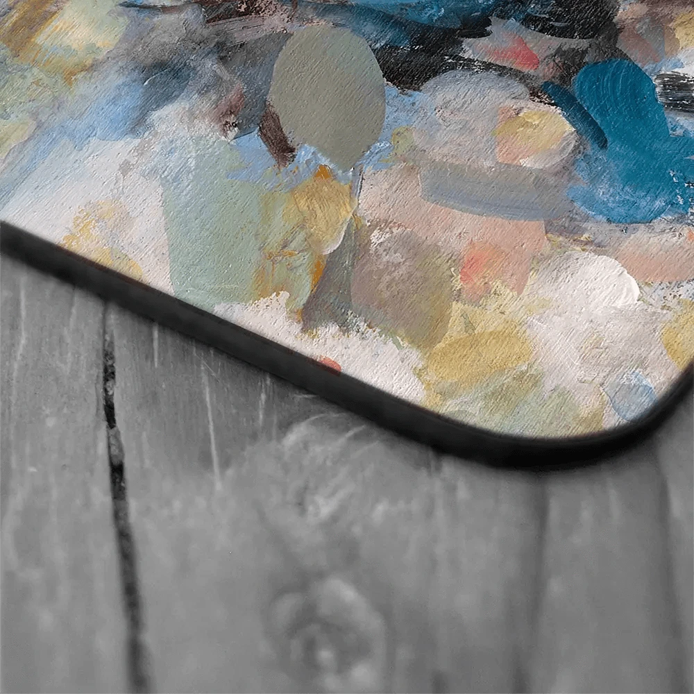 Saturated Garden Coaster Set Saturated Garden Coaster Set wall art product Carol Robinson