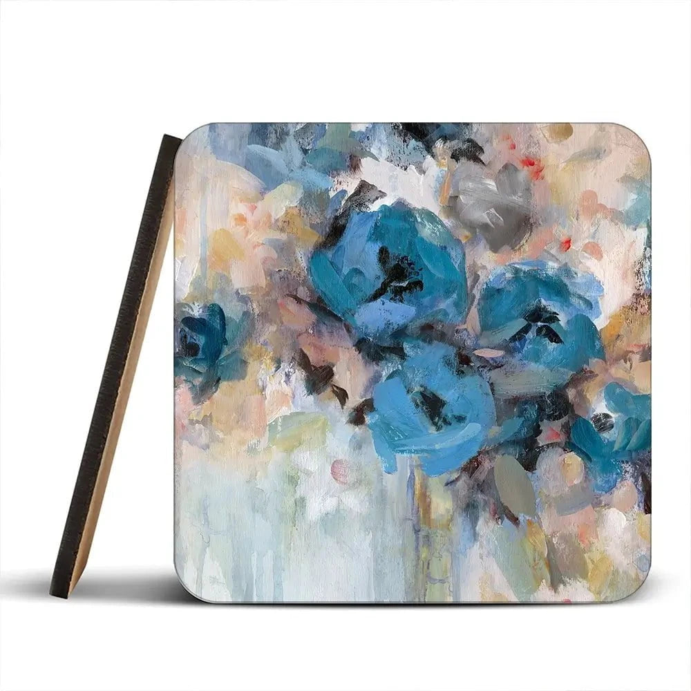 Saturated Garden Coaster Set Saturated Garden Coaster Set wall art product Carol Robinson