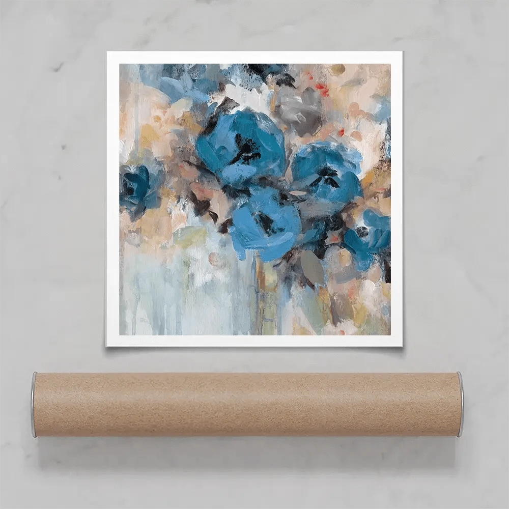 Saturated Garden Square Art Print Saturated Garden Square Art Print wall art product Carol Robinson