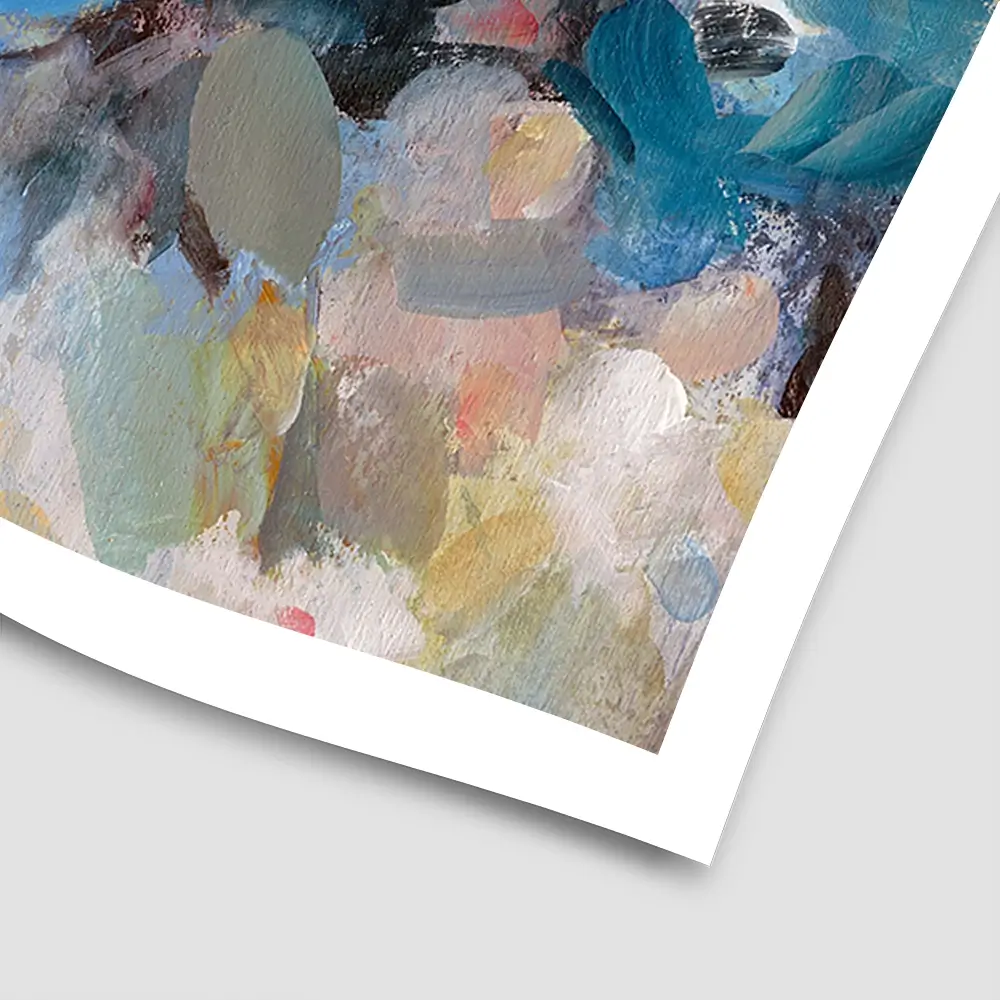 Saturated Garden Square Art Print Saturated Garden Square Art Print wall art product Carol Robinson