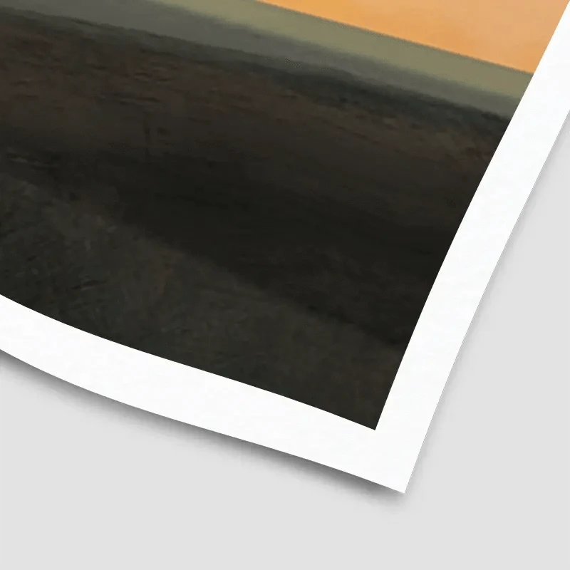 Scandinavian Sunset Art Print Scandinavian Sunset Art Print wall art product Roberto Moro