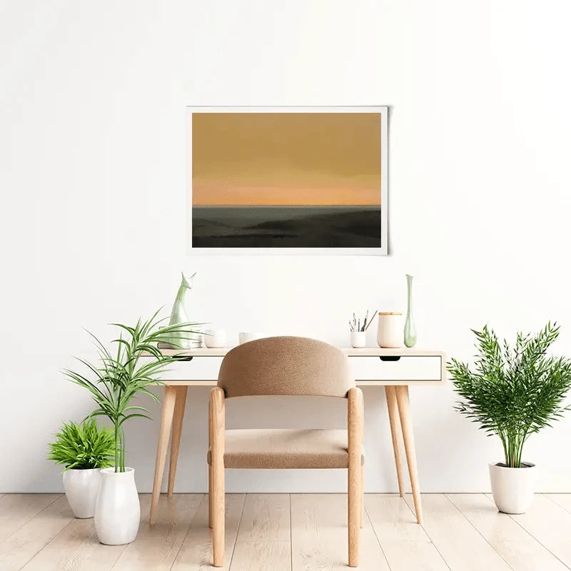 Scandinavian Sunset Art Print Scandinavian Sunset Art Print wall art product Roberto Moro