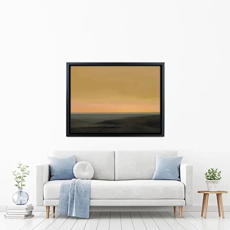 Scandinavian Sunset Canvas Print Scandinavian Sunset Canvas Print wall art product Roberto Moro