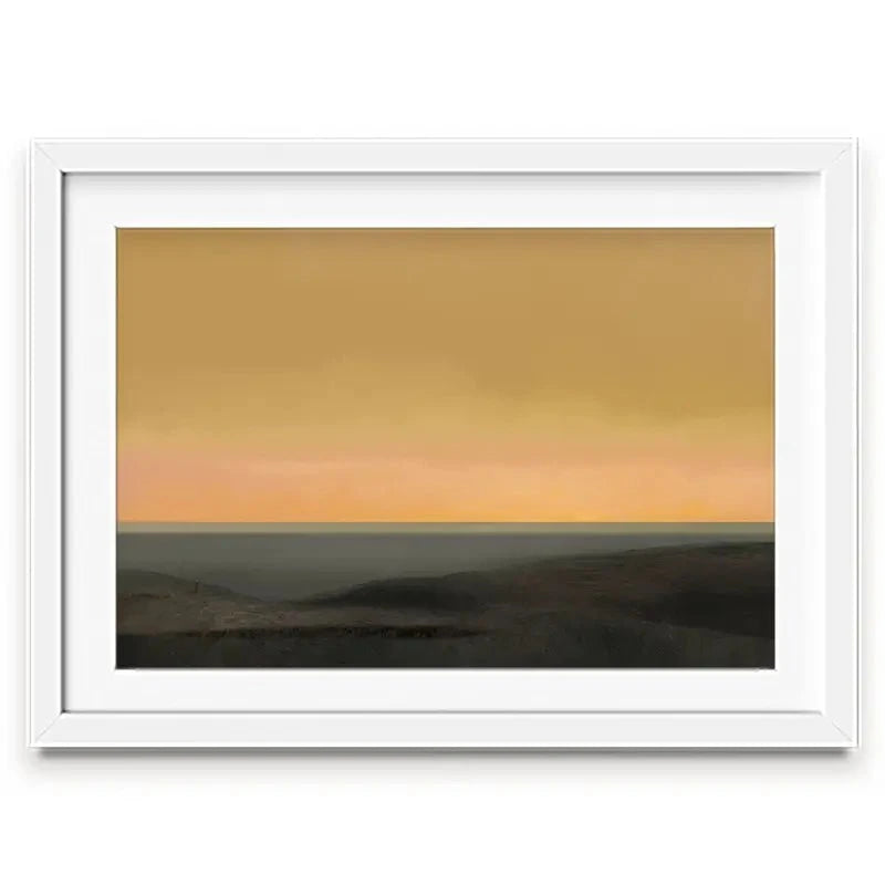 Scandinavian Sunset Framed Art Print Scandinavian Sunset Framed Art Print wall art product Roberto Moro