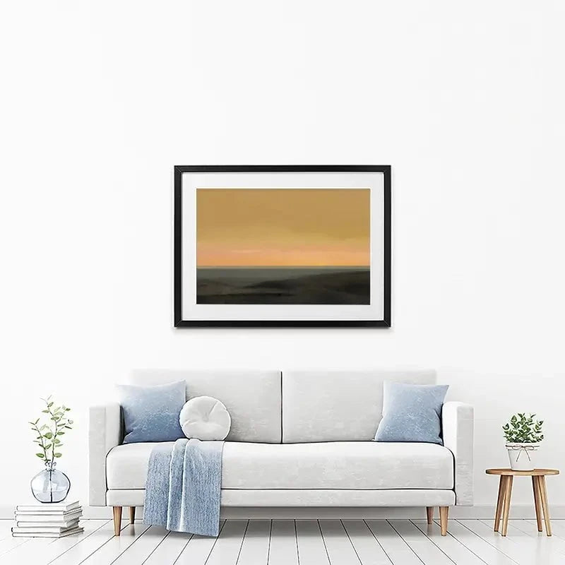 Scandinavian Sunset Framed Art Print Scandinavian Sunset Framed Art Print wall art product Roberto Moro