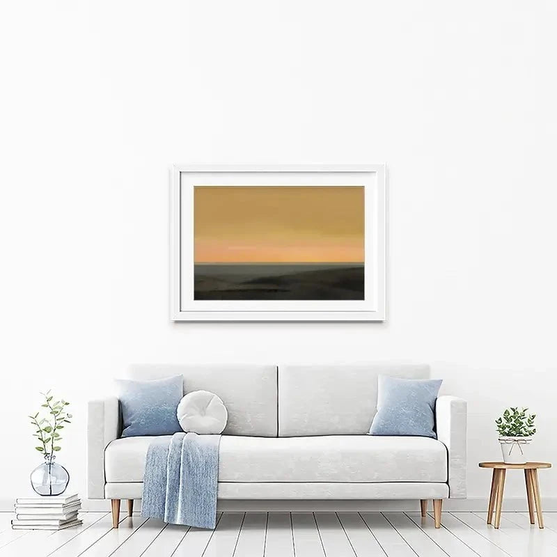 Scandinavian Sunset Framed Art Print Scandinavian Sunset Framed Art Print wall art product Roberto Moro