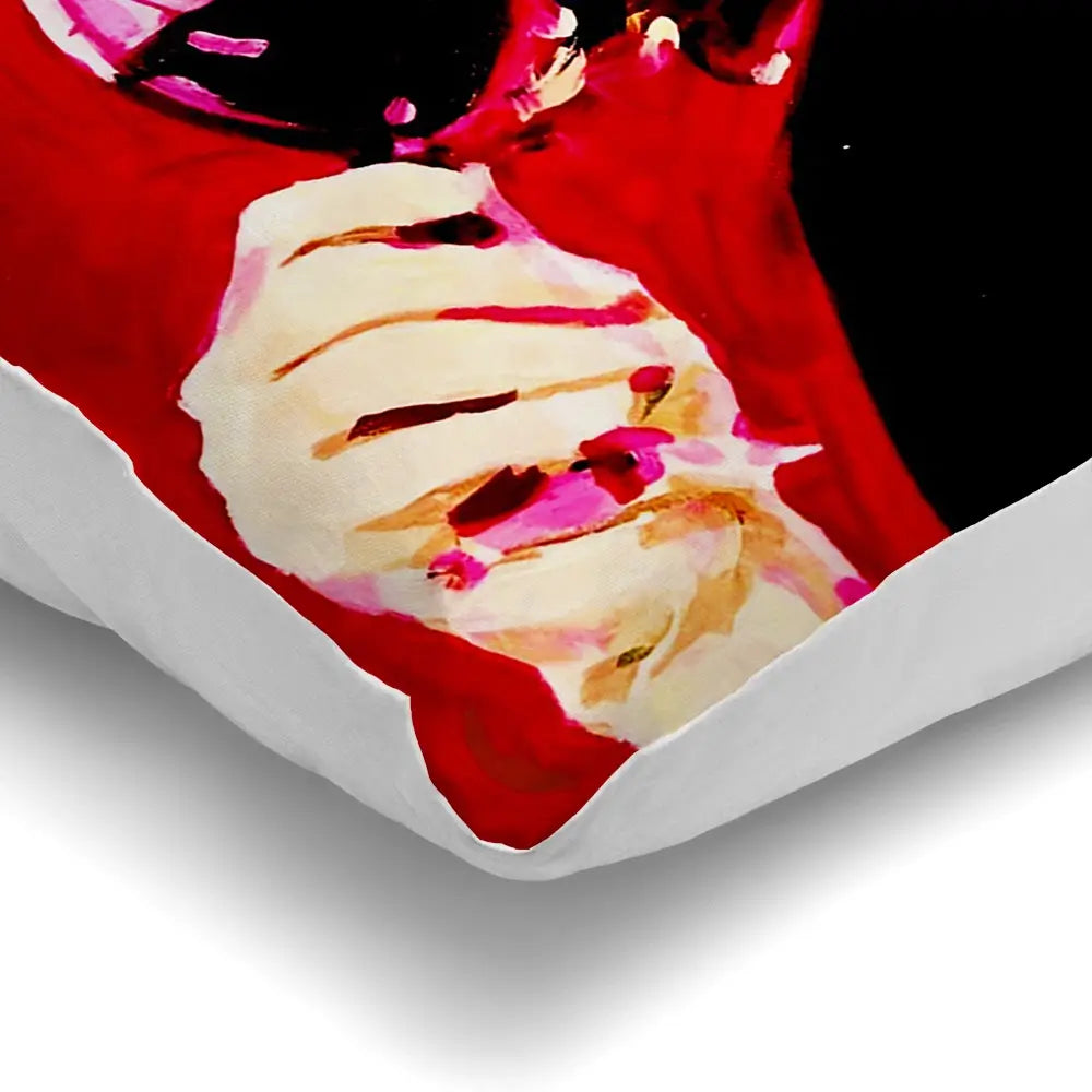 Scarlett Seduction Cushion Scarlett Seduction Cushion wall art product Juliet Stockton