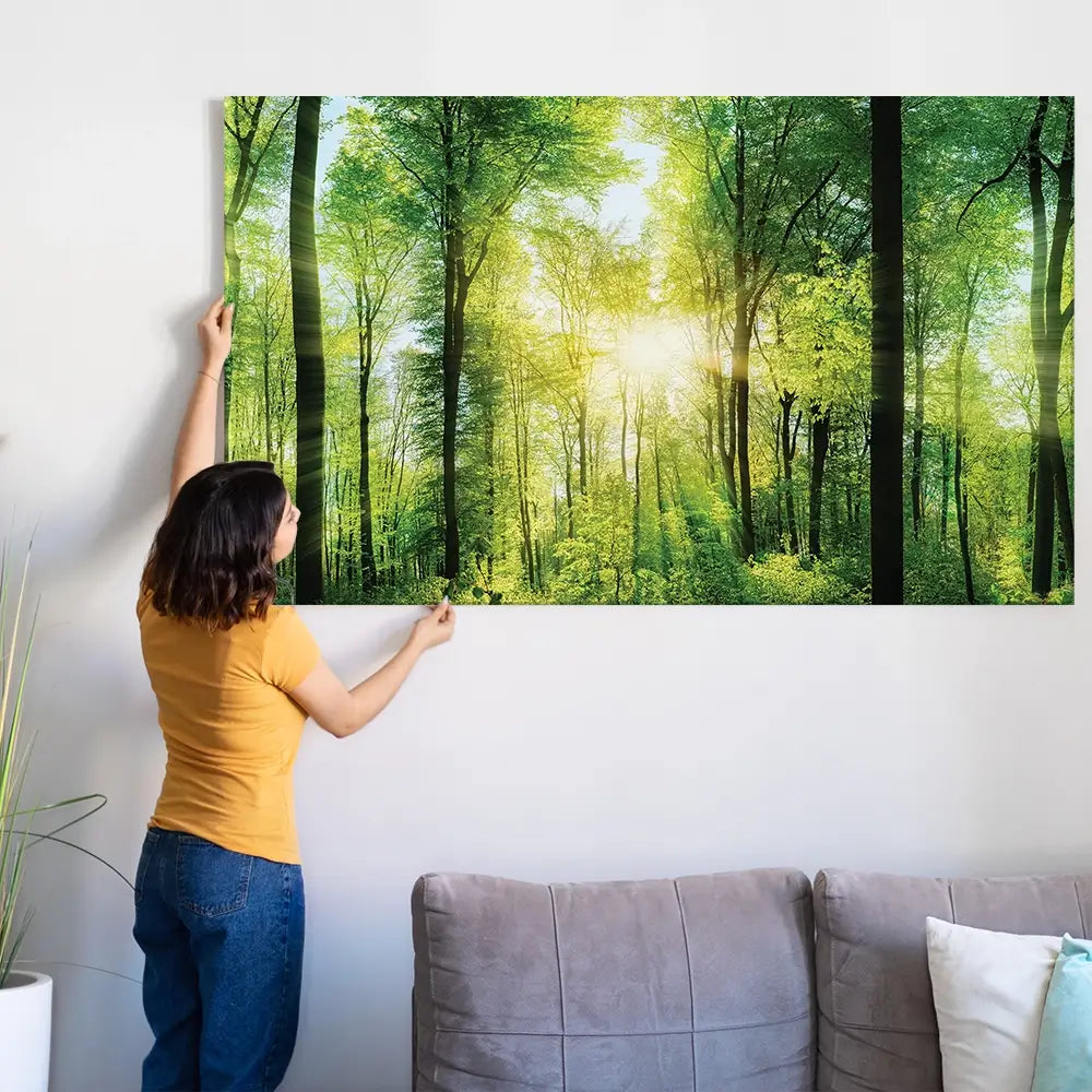 Scenic Forest Oversized Canvas Print Scenic Forest Oversized Canvas Print wall art product Art Print Shop