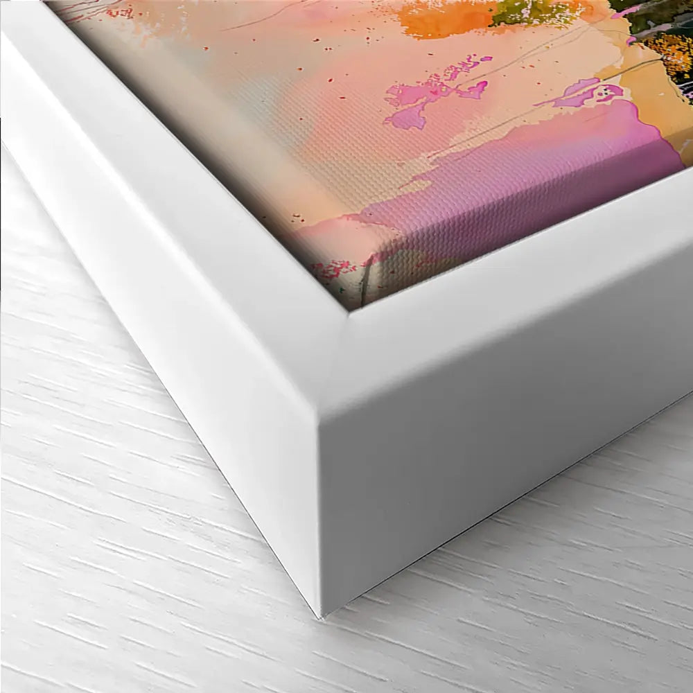 Scenic House Trio Canvas Print Scenic House Trio Canvas Print wall art product IAmHomeStudio