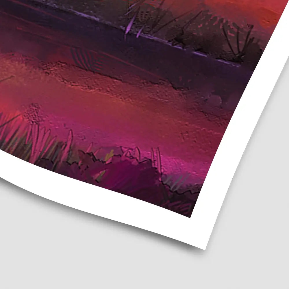 Scenic Sunset Art Print Scenic Sunset Art Print wall art product Art Print Shop