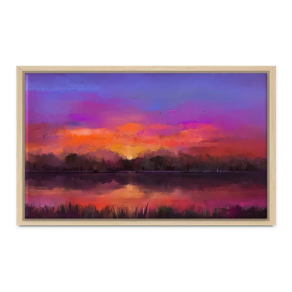Scenic Sunset Canvas Print Scenic Sunset Canvas Print wall art product Art Print Shop