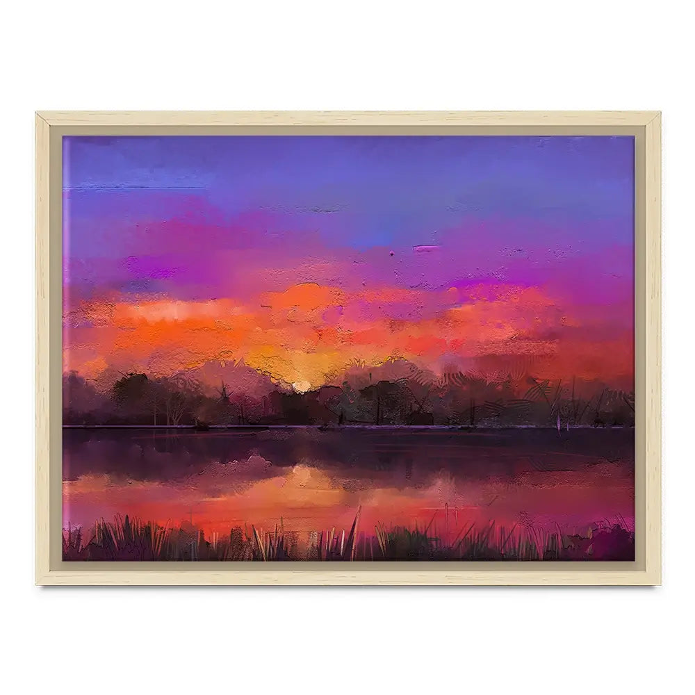 Scenic Sunset Canvas Print Scenic Sunset Canvas Print wall art product Art Print Shop