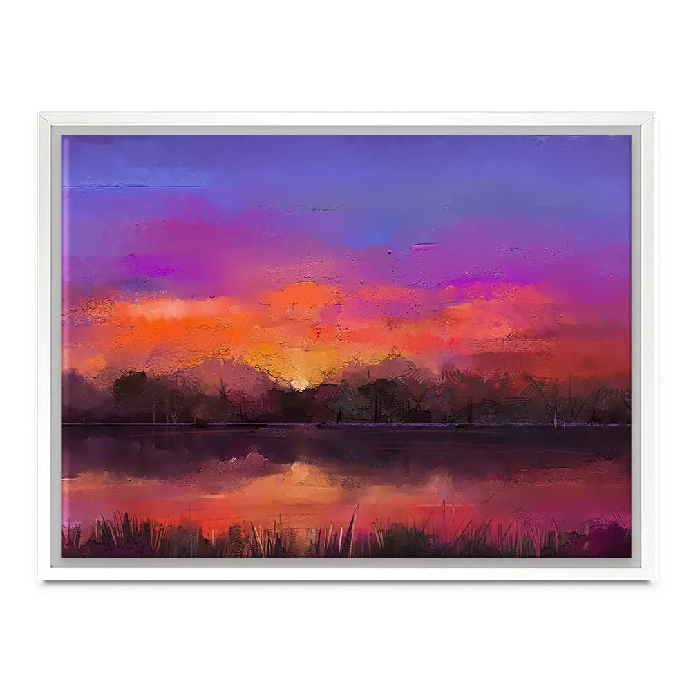 Scenic Sunset Canvas Print Scenic Sunset Canvas Print wall art product Art Print Shop