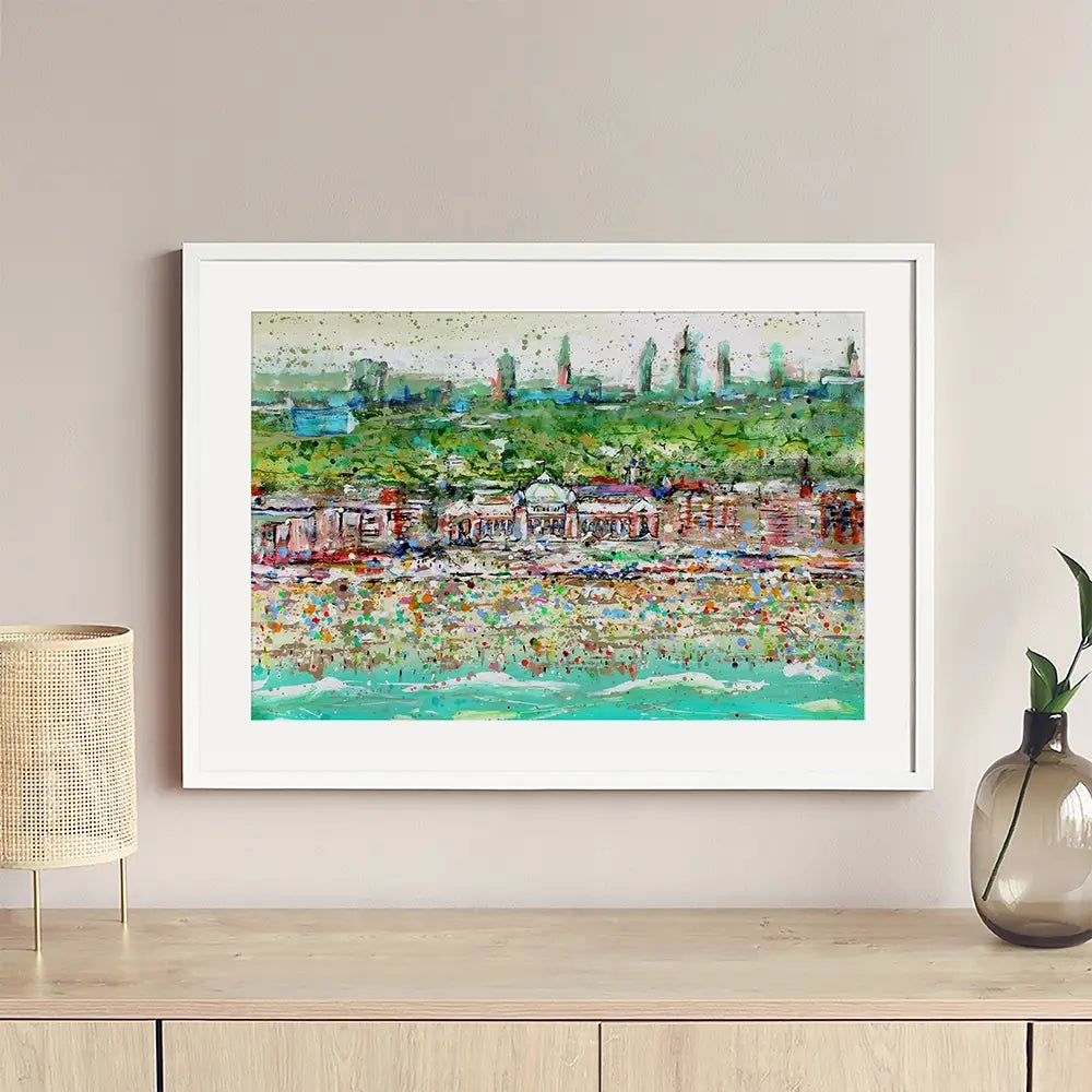 Scheveningen Framed Art Print Scheveningen Framed Art Print wall art product Studio Paint-Ing