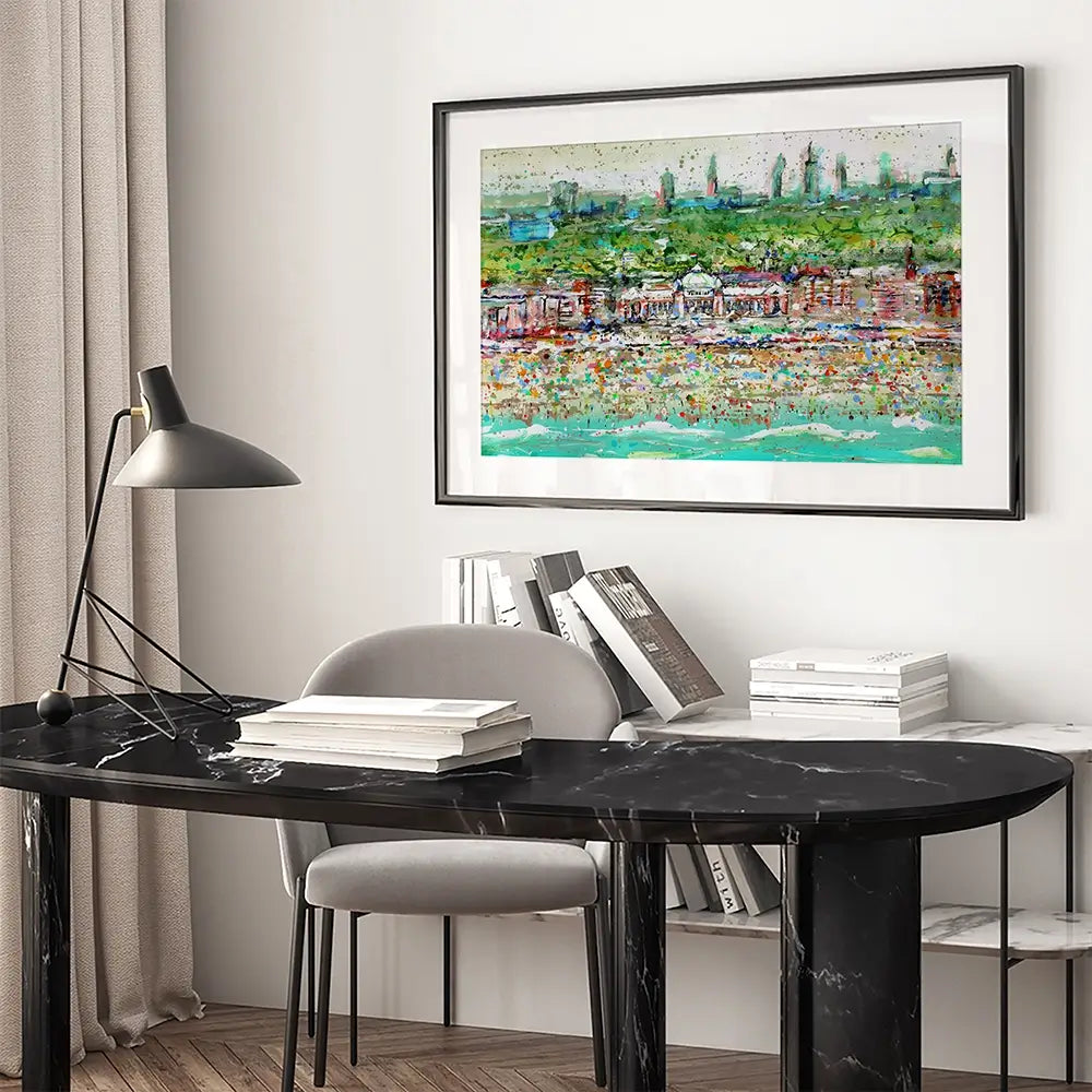 Scheveningen Framed Art Print Scheveningen Framed Art Print wall art product Studio Paint-Ing